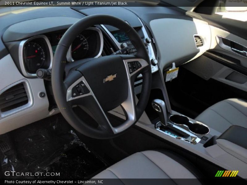 Light Titanium/Jet Black Interior - 2011 Equinox LT 