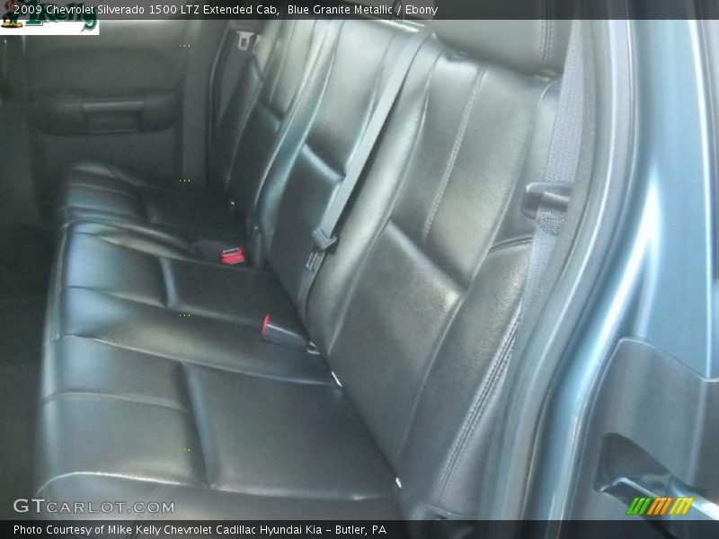 Blue Granite Metallic / Ebony 2009 Chevrolet Silverado 1500 LTZ Extended Cab