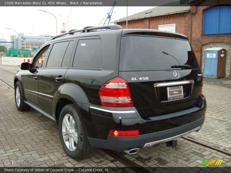 Black / Macadamia 2008 Mercedes-Benz GL 450 4Matic