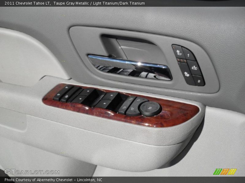 Taupe Gray Metallic / Light Titanium/Dark Titanium 2011 Chevrolet Tahoe LT