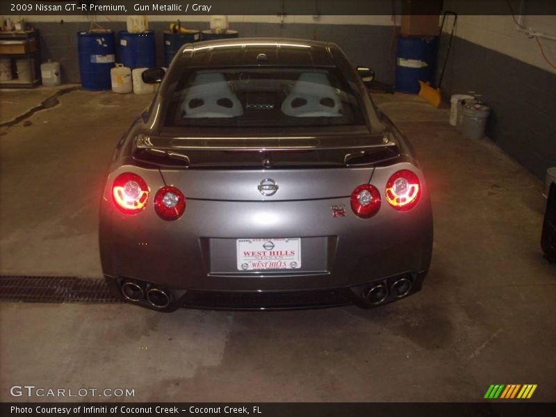 Gun Metallic / Gray 2009 Nissan GT-R Premium