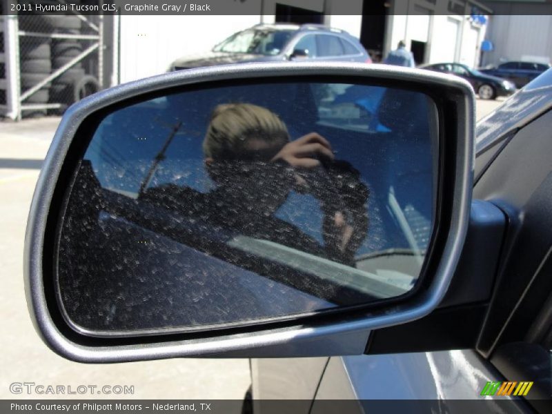 Graphite Gray / Black 2011 Hyundai Tucson GLS