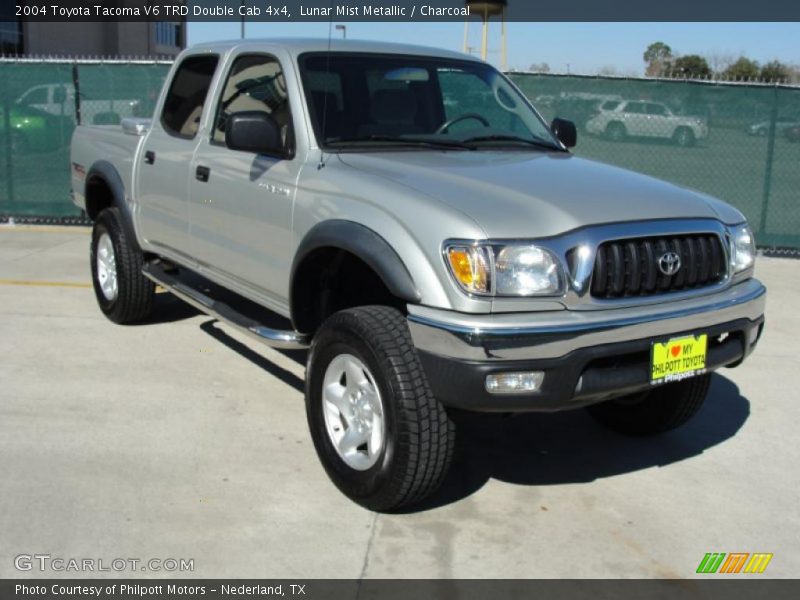 Lunar Mist Metallic / Charcoal 2004 Toyota Tacoma V6 TRD Double Cab 4x4