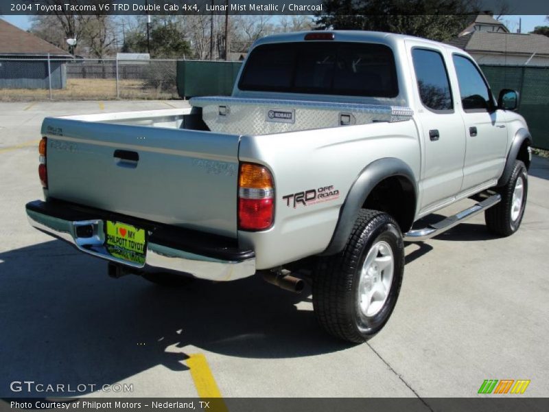 Lunar Mist Metallic / Charcoal 2004 Toyota Tacoma V6 TRD Double Cab 4x4