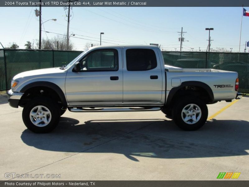 Lunar Mist Metallic / Charcoal 2004 Toyota Tacoma V6 TRD Double Cab 4x4