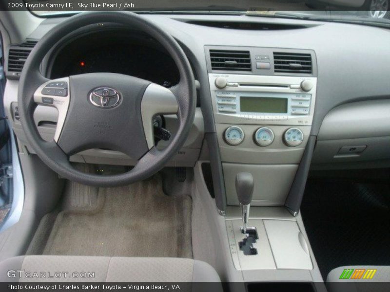 Sky Blue Pearl / Ash 2009 Toyota Camry LE