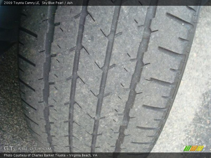Sky Blue Pearl / Ash 2009 Toyota Camry LE