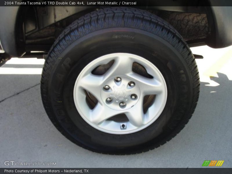 Lunar Mist Metallic / Charcoal 2004 Toyota Tacoma V6 TRD Double Cab 4x4