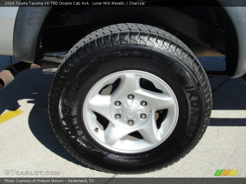 Lunar Mist Metallic / Charcoal 2004 Toyota Tacoma V6 TRD Double Cab 4x4