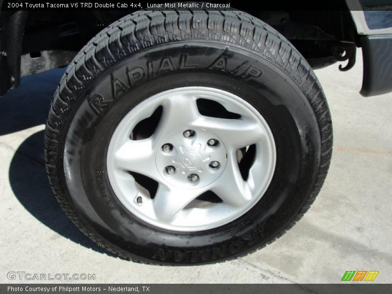Lunar Mist Metallic / Charcoal 2004 Toyota Tacoma V6 TRD Double Cab 4x4