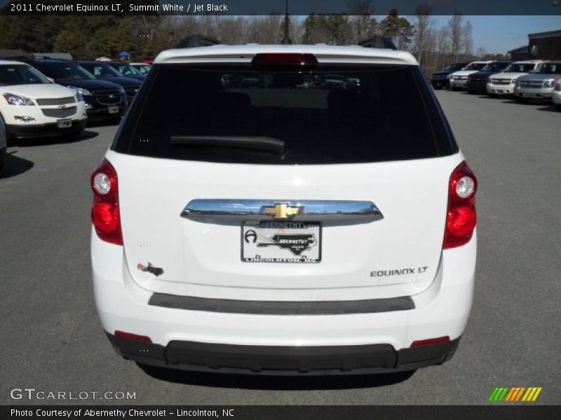 Summit White / Jet Black 2011 Chevrolet Equinox LT
