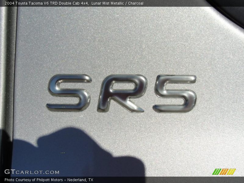 Lunar Mist Metallic / Charcoal 2004 Toyota Tacoma V6 TRD Double Cab 4x4