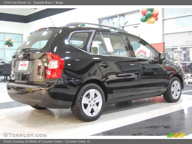 Shadow Black / Beige 2009 Kia Rondo LX