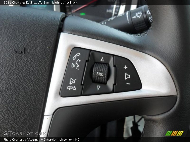 Summit White / Jet Black 2011 Chevrolet Equinox LT
