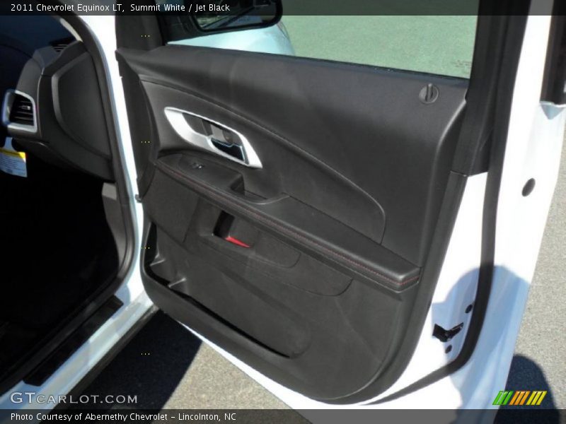 Summit White / Jet Black 2011 Chevrolet Equinox LT