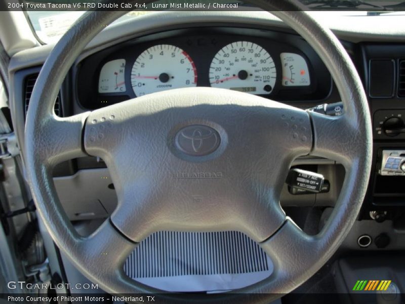 Lunar Mist Metallic / Charcoal 2004 Toyota Tacoma V6 TRD Double Cab 4x4