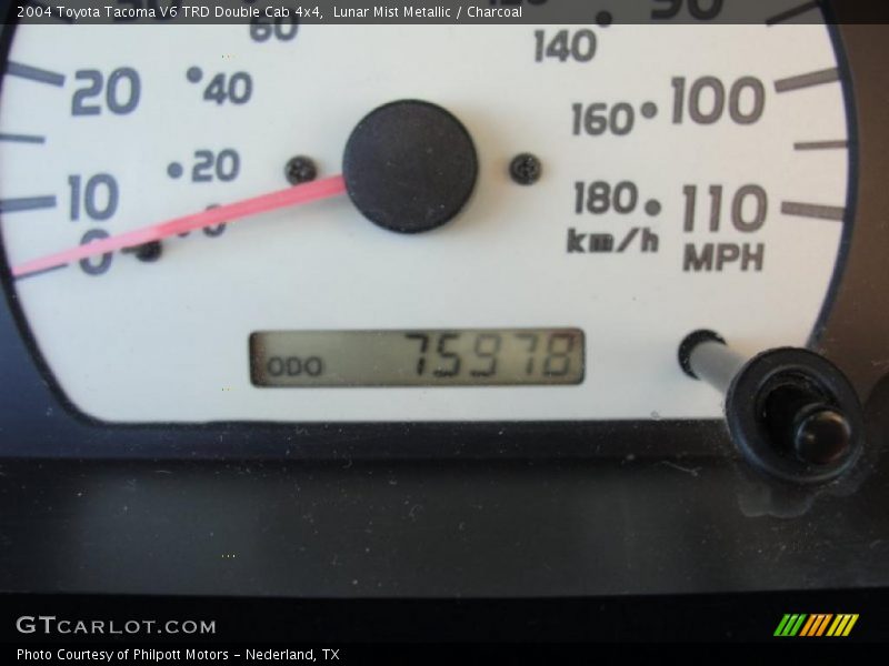 Lunar Mist Metallic / Charcoal 2004 Toyota Tacoma V6 TRD Double Cab 4x4