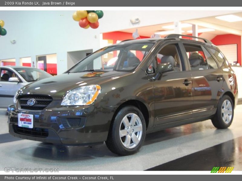 Java Brown / Beige 2009 Kia Rondo LX