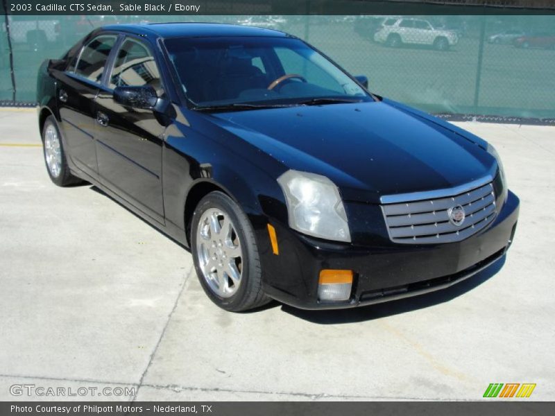 Front 3/4 View of 2003 CTS Sedan