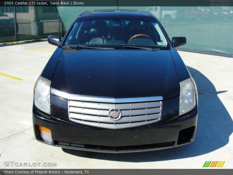  2003 CTS Sedan Sable Black