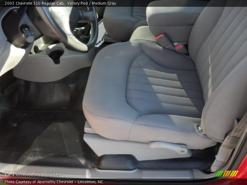 Victory Red / Medium Gray 2003 Chevrolet S10 Regular Cab