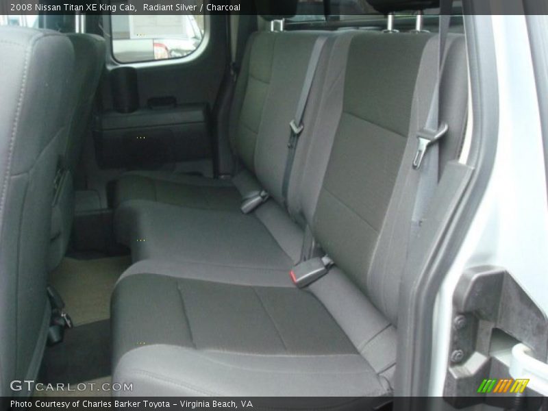Radiant Silver / Charcoal 2008 Nissan Titan XE King Cab