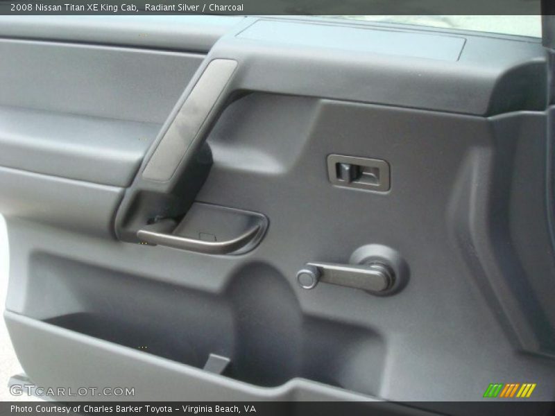 Radiant Silver / Charcoal 2008 Nissan Titan XE King Cab