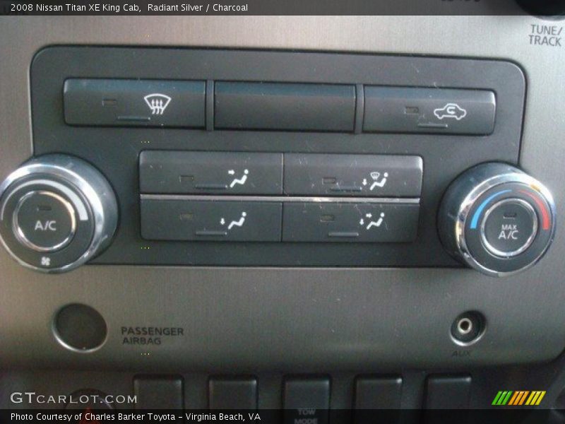 Radiant Silver / Charcoal 2008 Nissan Titan XE King Cab