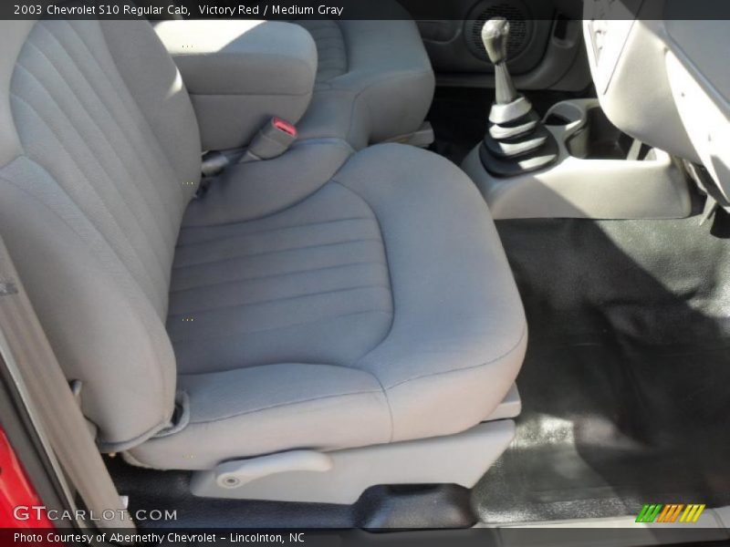 Victory Red / Medium Gray 2003 Chevrolet S10 Regular Cab