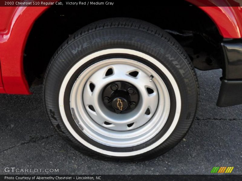 Victory Red / Medium Gray 2003 Chevrolet S10 Regular Cab