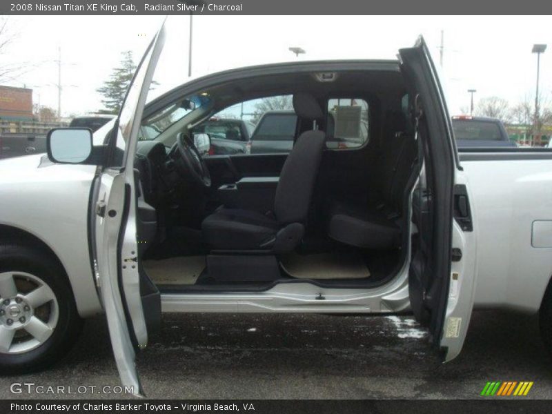 Radiant Silver / Charcoal 2008 Nissan Titan XE King Cab