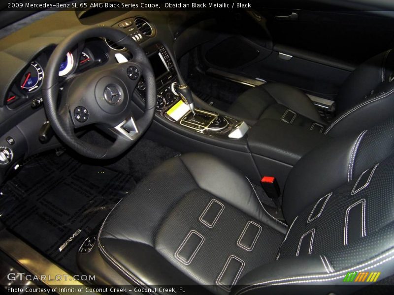  2009 SL 65 AMG Black Series Coupe Black Interior