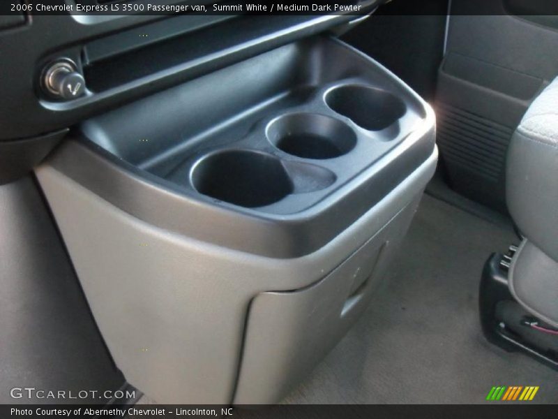 Summit White / Medium Dark Pewter 2006 Chevrolet Express LS 3500 Passenger van