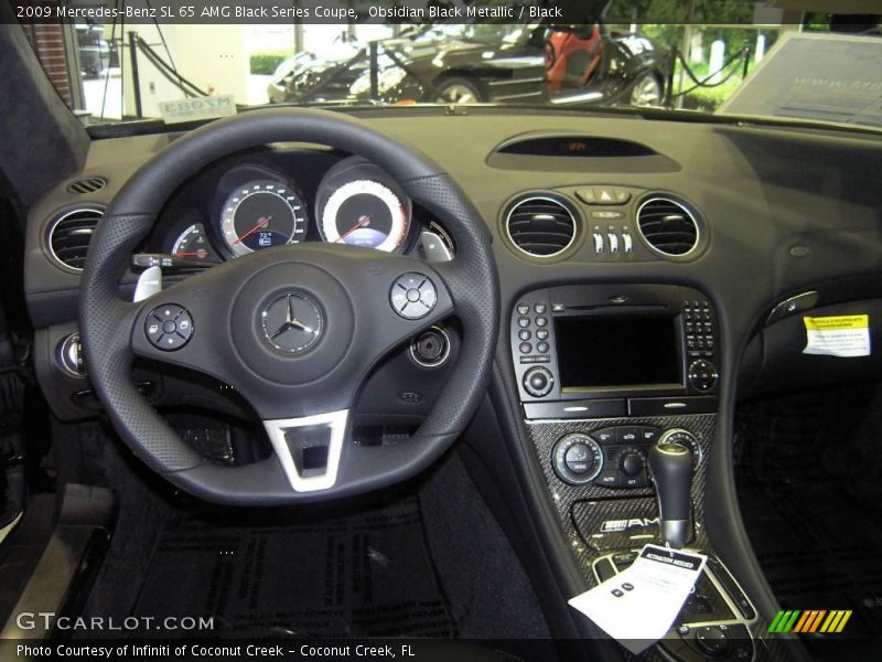 Controls of 2009 SL 65 AMG Black Series Coupe