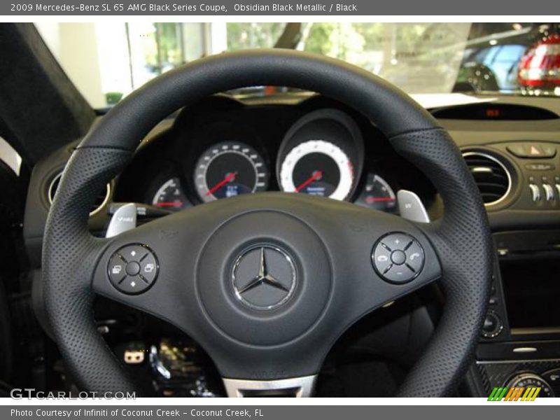  2009 SL 65 AMG Black Series Coupe Steering Wheel