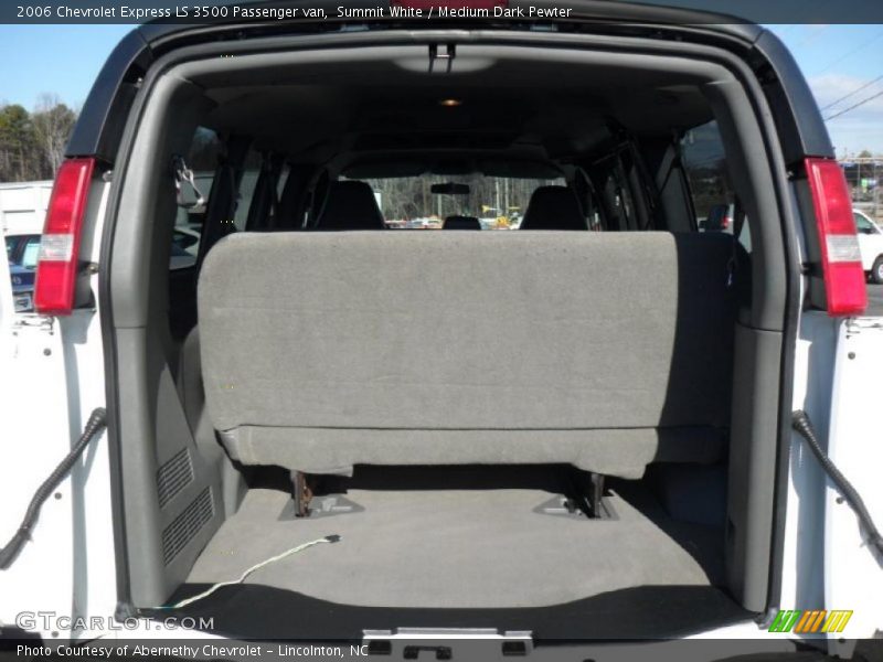 Summit White / Medium Dark Pewter 2006 Chevrolet Express LS 3500 Passenger van