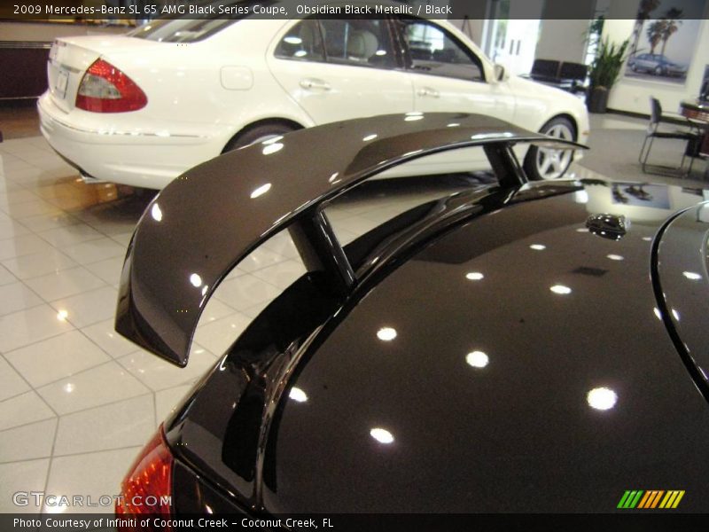 Obsidian Black Metallic / Black 2009 Mercedes-Benz SL 65 AMG Black Series Coupe