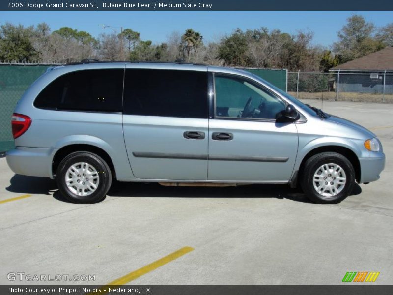 Butane Blue Pearl / Medium Slate Gray 2006 Dodge Grand Caravan SE