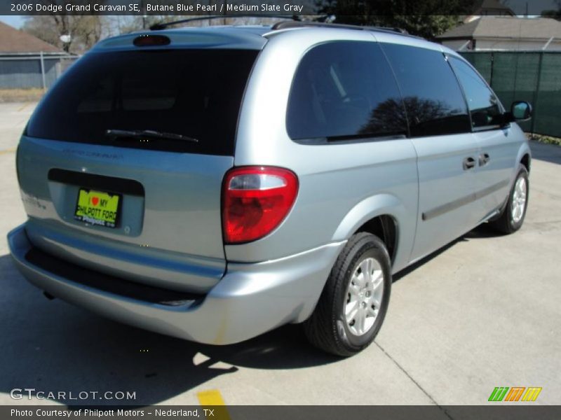 Butane Blue Pearl / Medium Slate Gray 2006 Dodge Grand Caravan SE