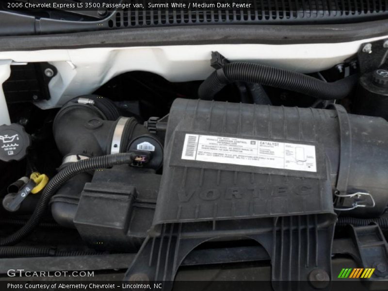  2006 Express LS 3500 Passenger van Engine - 6.0 Liter OHV 16-Valve Vortec V8