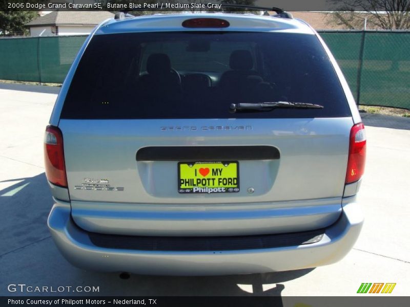Butane Blue Pearl / Medium Slate Gray 2006 Dodge Grand Caravan SE