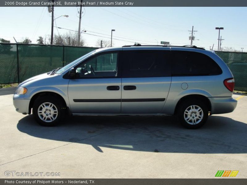 Butane Blue Pearl / Medium Slate Gray 2006 Dodge Grand Caravan SE
