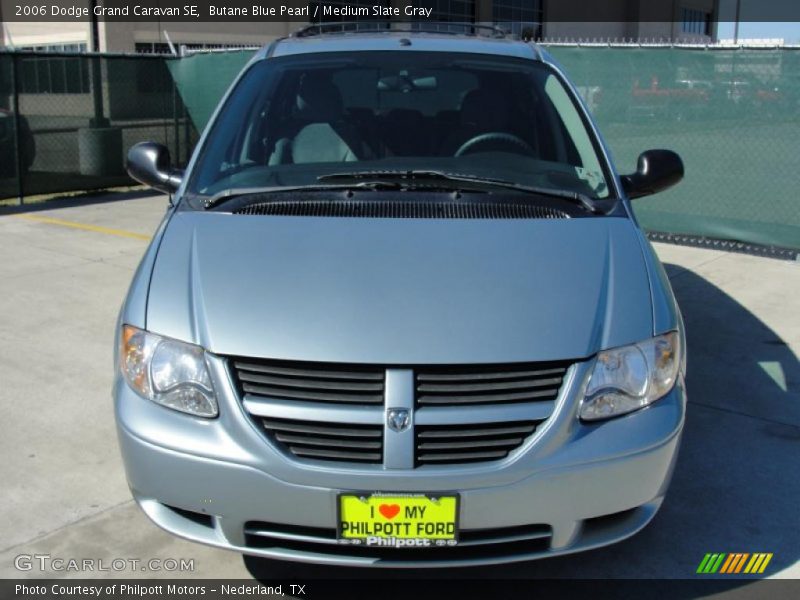 Butane Blue Pearl / Medium Slate Gray 2006 Dodge Grand Caravan SE