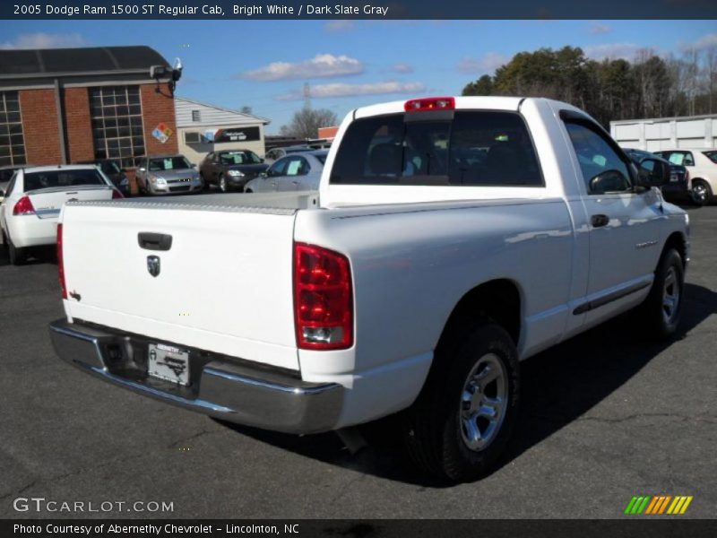 Bright White / Dark Slate Gray 2005 Dodge Ram 1500 ST Regular Cab