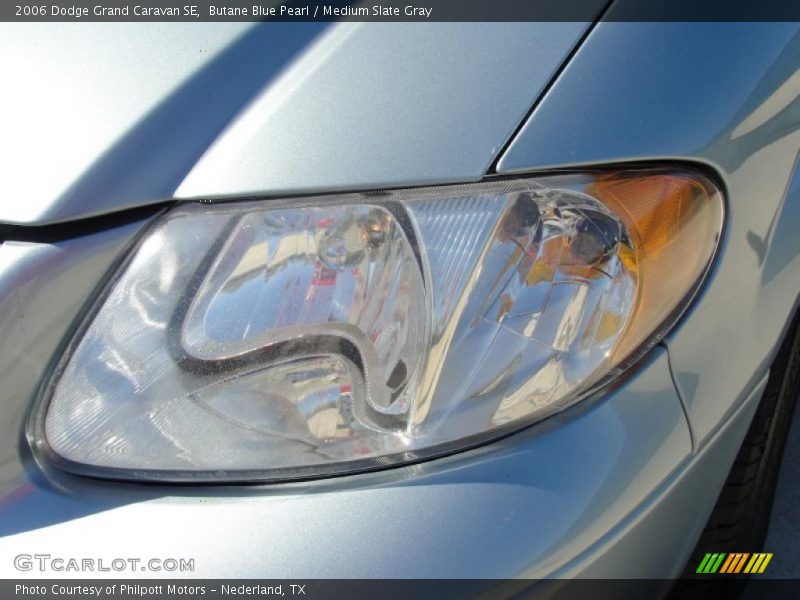 Butane Blue Pearl / Medium Slate Gray 2006 Dodge Grand Caravan SE