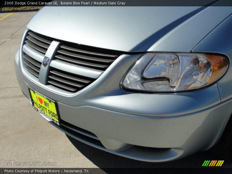 Butane Blue Pearl / Medium Slate Gray 2006 Dodge Grand Caravan SE