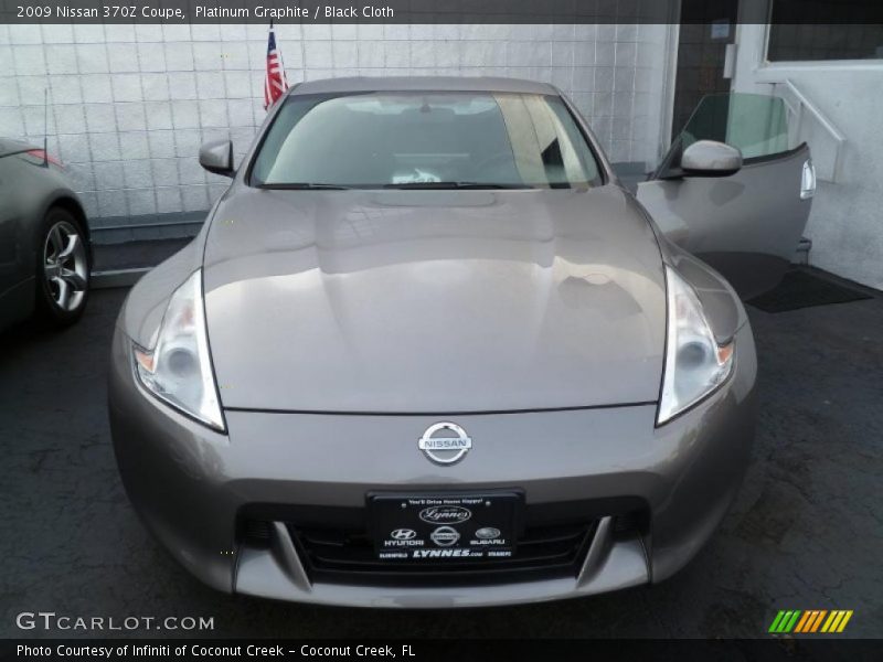Platinum Graphite / Black Cloth 2009 Nissan 370Z Coupe