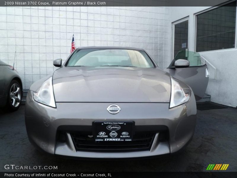 Platinum Graphite / Black Cloth 2009 Nissan 370Z Coupe
