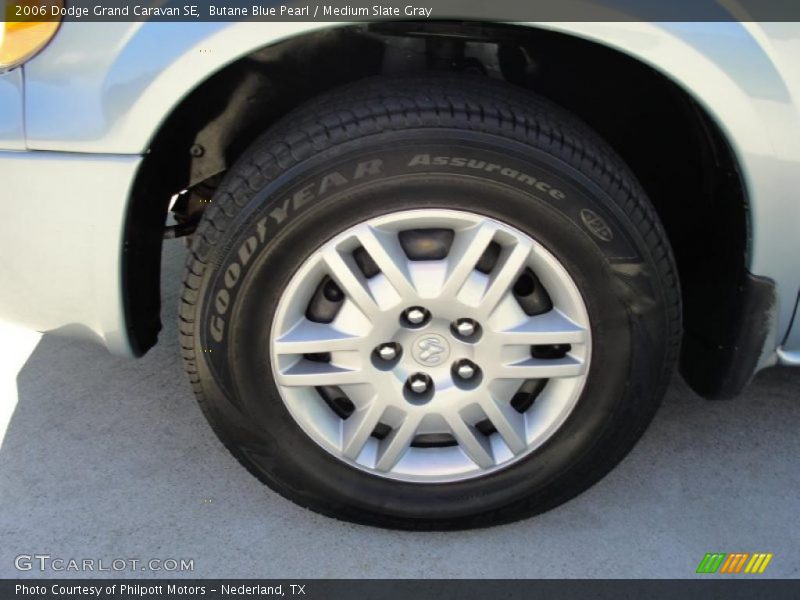 Butane Blue Pearl / Medium Slate Gray 2006 Dodge Grand Caravan SE