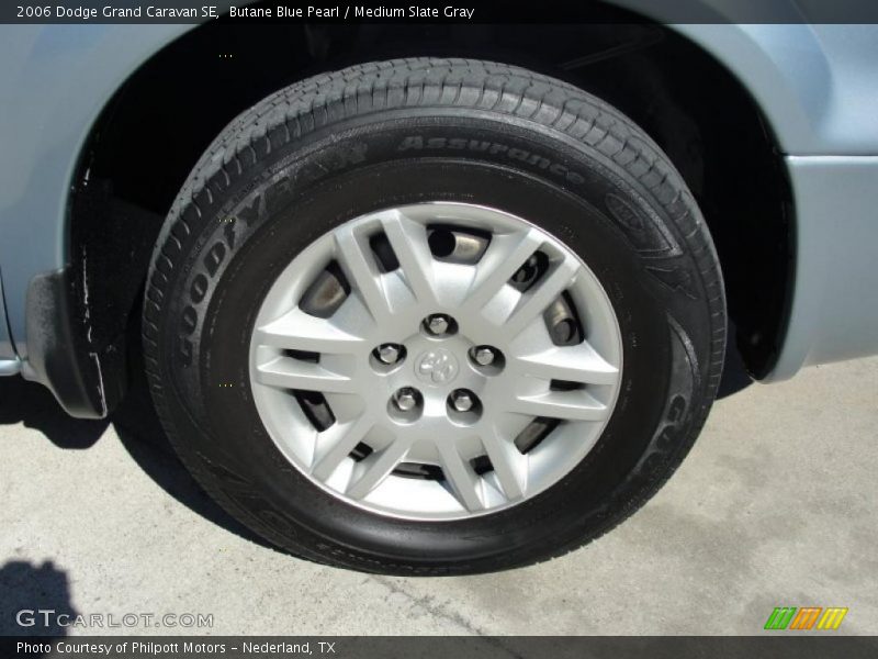 Butane Blue Pearl / Medium Slate Gray 2006 Dodge Grand Caravan SE